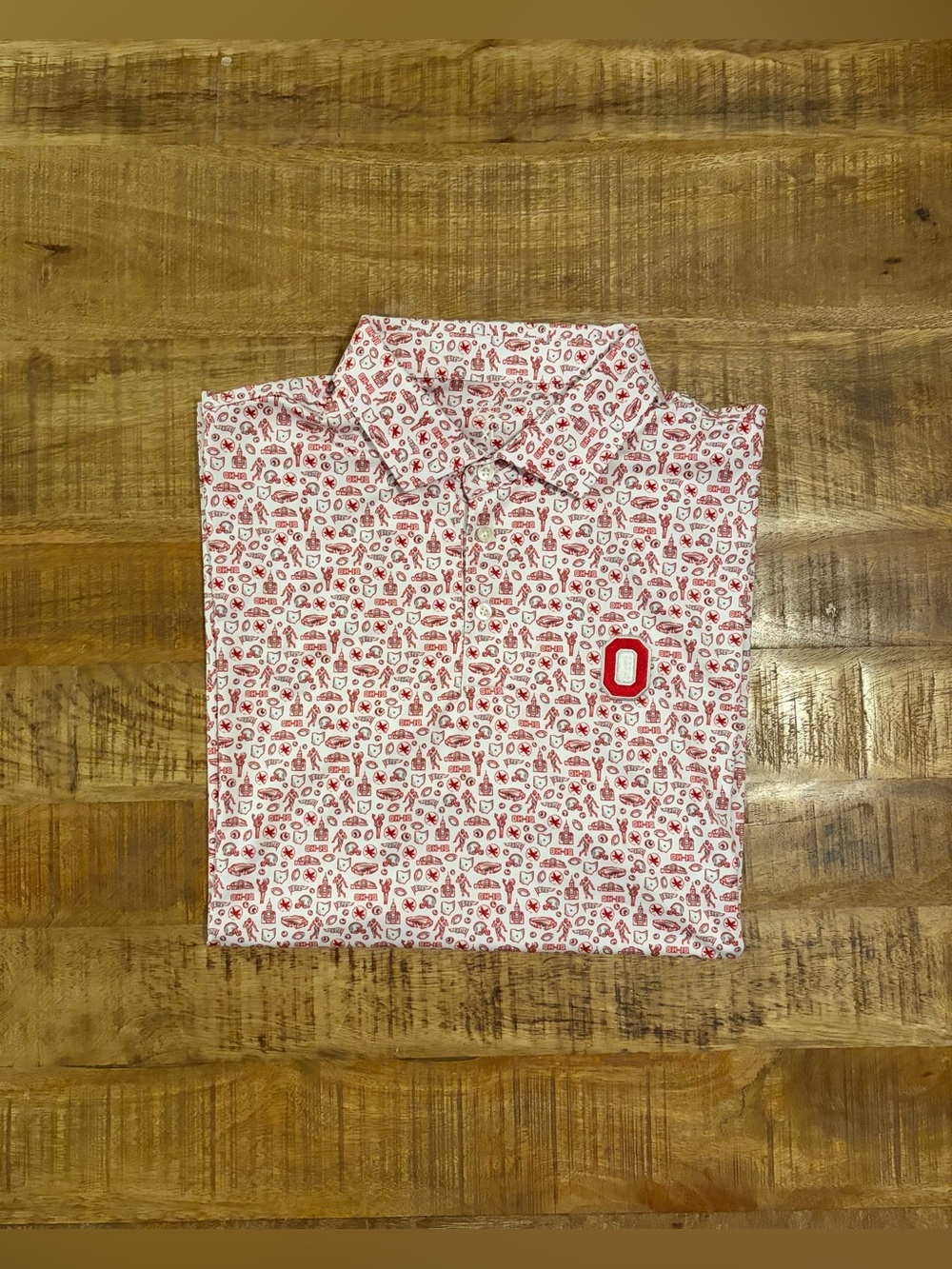 Rhoback Ohio State Buckeyes Collegiate Polo